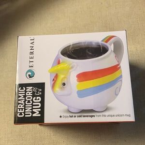New Ceramic Unicorn Mug NWB